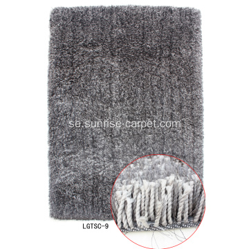 Elastic &amp; Silk Shaggy Carpet Rug